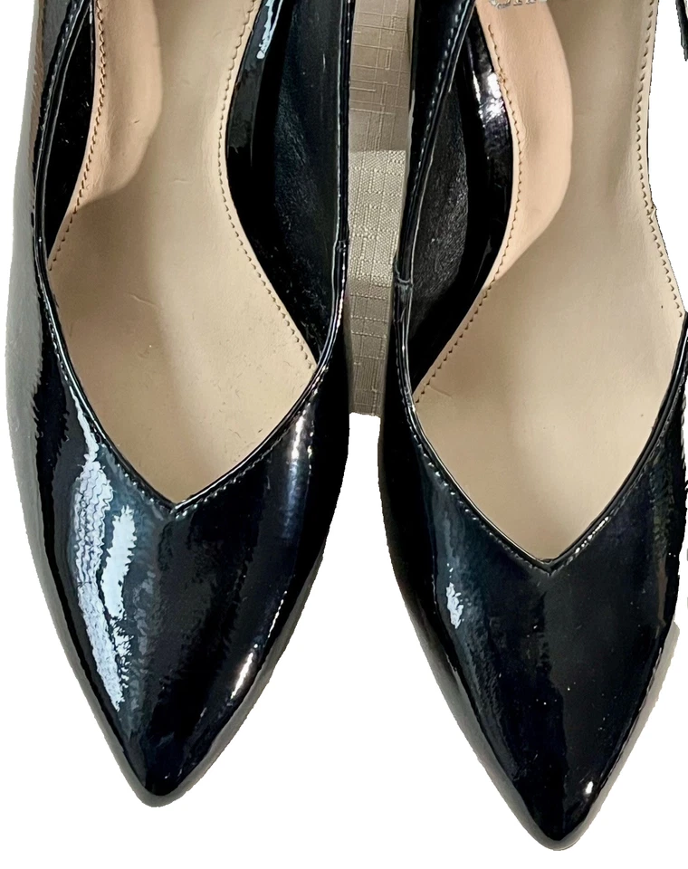 Vince Camuto leather slingback black sandals size 7M, 37.5 - Image 3 of 4