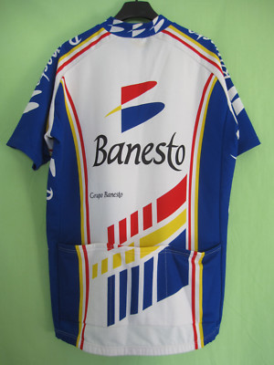 Maillot cycliste Banesto Nalini Campagnolo Cycle Pedegaye Jersey Vintage - XL
