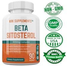 1 Beta Sitosterol Super Mega Strength for Prostate Phytosterol Plant Sterol