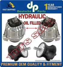 HYDRAULIC ENGINE MOTOR + TRANSMISSION MOUNTS for BMW E90 E91 22116760330 L+R SET