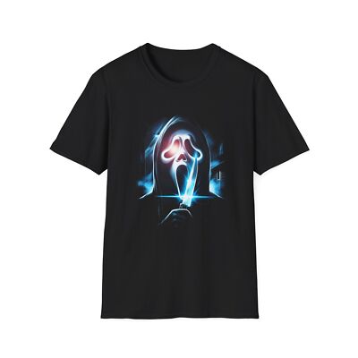 Ghostface & The Thing Mashup T-Shirt   Horror Crossover Tee