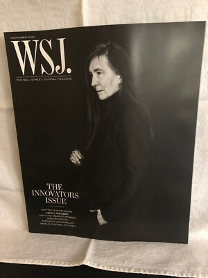 Wall Street Journal Magazine November 2022 - The Innovators Issue - Jenny Holzer