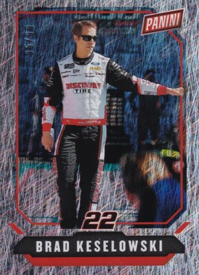 Panini 2018 The National Brad Keselowski #74 95/99 Magnetic Fur Parallel Card