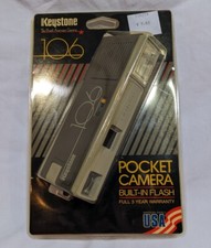 Keystone 106 Everflash Pocket Camera - Factory Sealed - Vintage