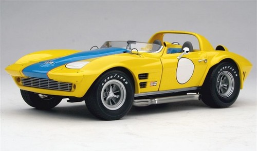 💥EXOTO 1:18 1966 CHEVROLET CORVETTE GRAND SPORT ROADSTER PROTOTYPE🚀 N cmc