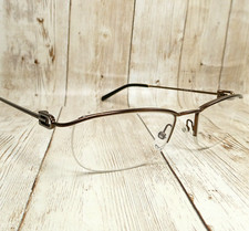 Gucci Polished Brown Eyeglasses Half-Rim FRAMES GG2727 QC7 50-17-130 Italy