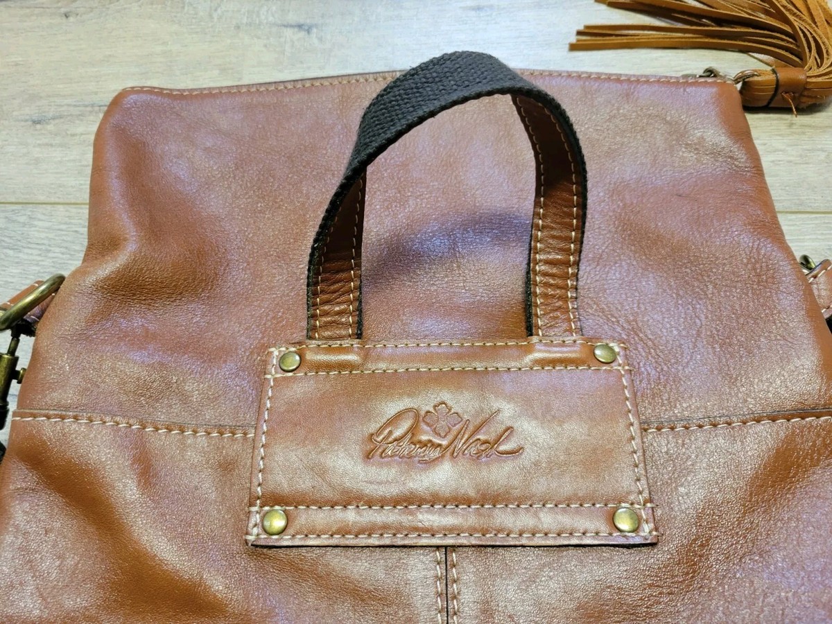 PATRICIA NASH Brown Leather Backpack Adjustable Strap | eBay