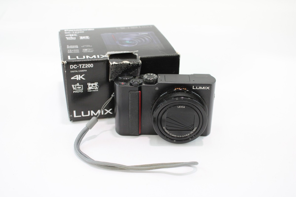 Panasonic Lumix DC-TZ200 Digital Compact Camera w/ Leica 30x Zoom 