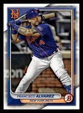 Francisco Alvarez 2024 Bowman #75 New York Mets