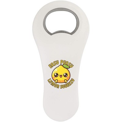 Flaschenöffner Kühlschrankmagnet ''Cute Easy Peasy Lemon Squeezy'' (BO00088585)