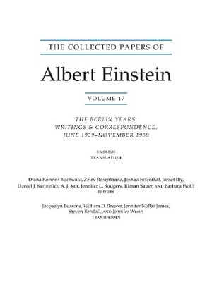 The Collected Papers of Albert Einstein, Volume 17 (Translati... - 9780691246161