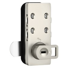 Zinc Alloy All-Metal 4 Digit Combination Lock for Cabinet Door Mounting