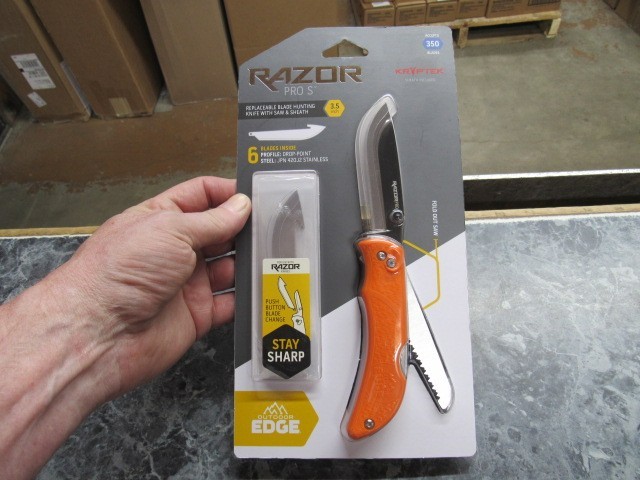 New Outdoor Edge Razor-Pro S (Orange) RSB35-6