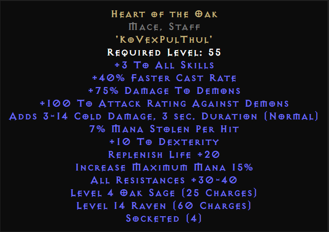 Diablo 2 Resurrected All Best Runewords Enigma CTA D2R Ladder Season 12 ...