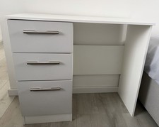Image of Grey White Dressing Table