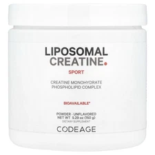 Sport, Liposomal Creatine Powder, Unflavored, 5.29 oz (150 g)