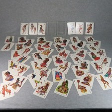 Vintage African Tribes Playing Cards Illustrated Cambissa Sapra 1970s 1960s