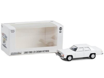 1980-91 FORD LTD CROWN VICTORIA POLICE WHITE 1/64 DIECAST BY