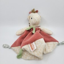 Doudou et Compagnie Paris Couleurs Savane GIRAFFE Security Blanket Lovey 9"