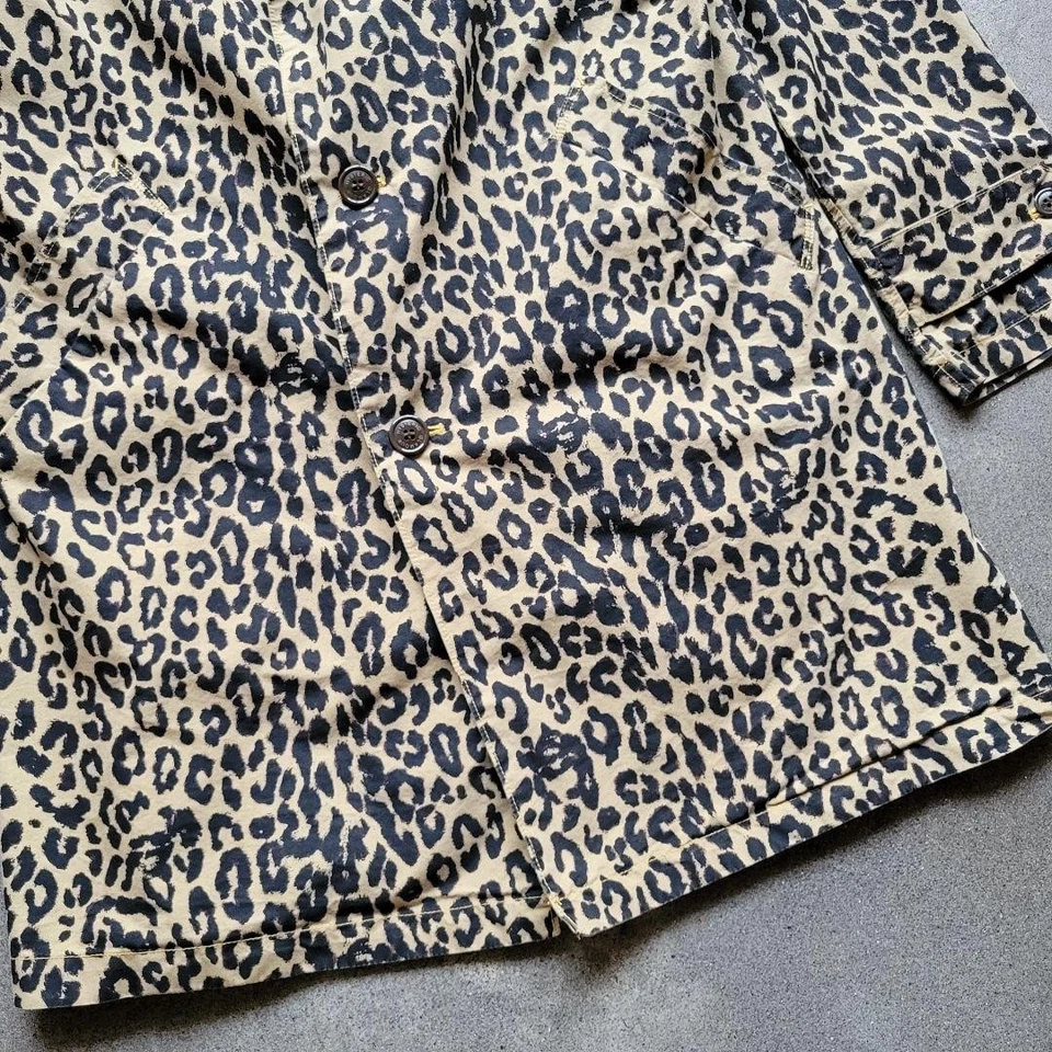 Abrigo Militar Chester Estampado Leopardo HYSTERIC GLAMOUR Para Hombre Mediano De Colección Foto 4 de 4