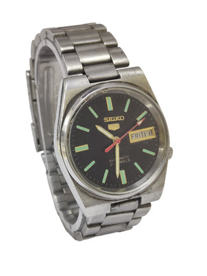 Vintage Seiko Automatic Date Day Dial Wrist Watch   EM20-E20-S