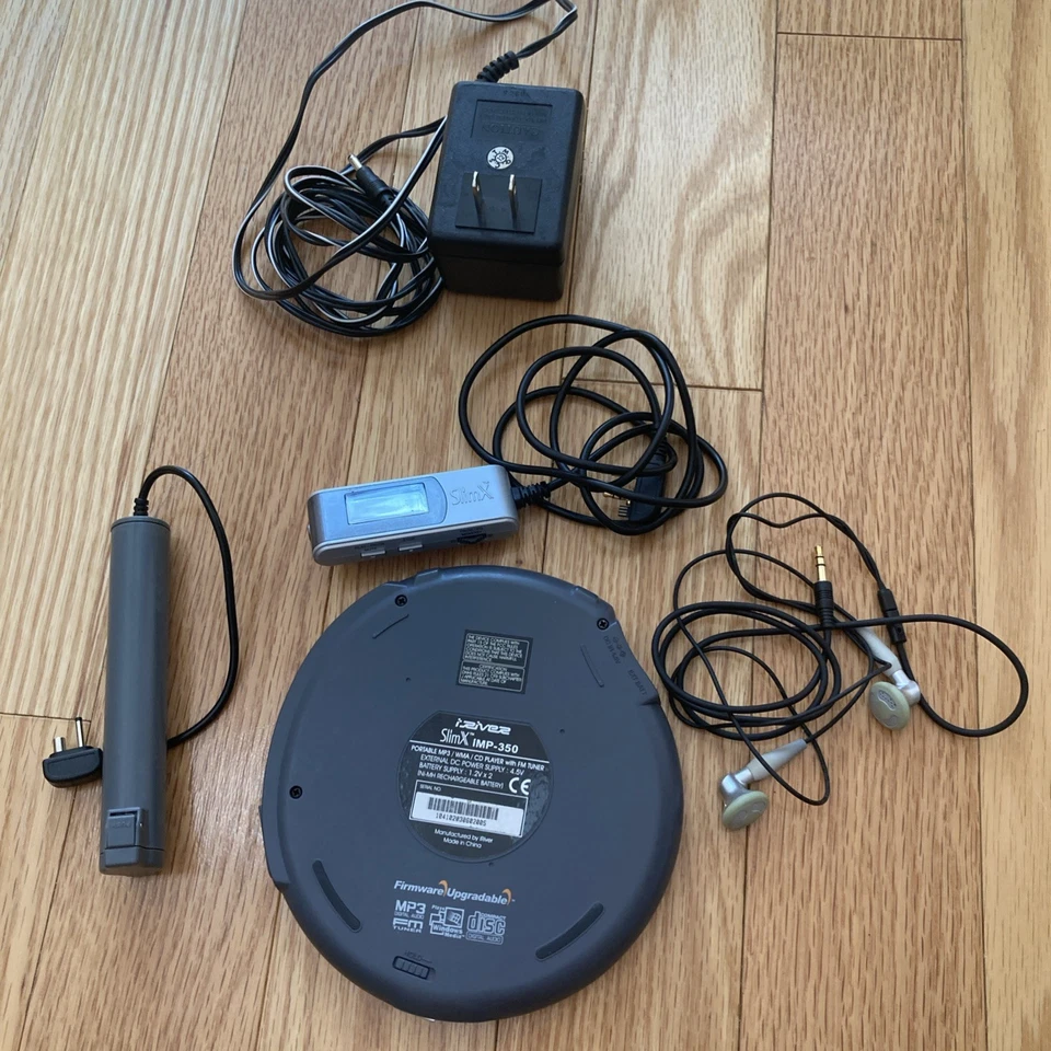 iRiver Slim X iMP-350 MP3 Plus WMA Plus компакт-диск как есть (читайте описание) - Изображение 2 из 3