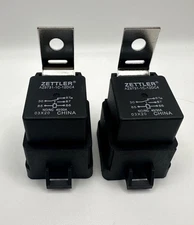 Lot of 2 American Zettler Relays AZ9731-1C-12DC4 | 12V DC SPDT Power Relay