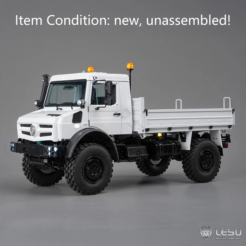 Metal LESU 1:14 RC All Terrain Light Truck U4023 Off Road Car MT44023 KIT Sound - Image 4 of 4