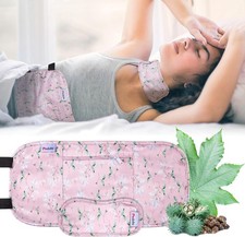 2 Pack Castor Oil Pack Wrap Organic Cotton for Liver Detox, Reusable Castor Oil