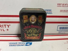 Jack Daniels Old Time Tennessee No 7 Whiskey Tin Box Vintage