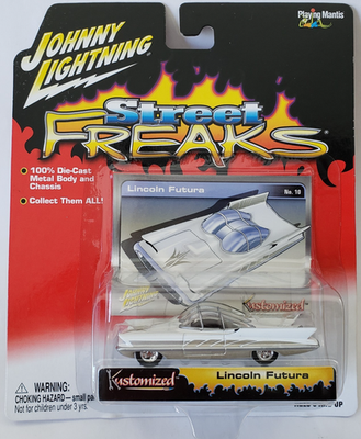 #ad Johnny Lightning Lincoln Futura Street Freaks Kustomized Diecast 1:64 $11.95