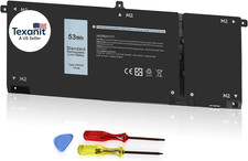 53Wh H5CKD 15V Battery for Dell Inspiron 7506 7405 7306 7300 7500 5406 5400 2-In