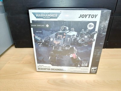 JOYTOY Warhammer 40K Black Templars Redemptor Dreadnought 1/18 Actionfigur