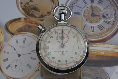 Vintage MEDALIST DORO 15 Minutes Stop Watch--4 Repair/ Parts