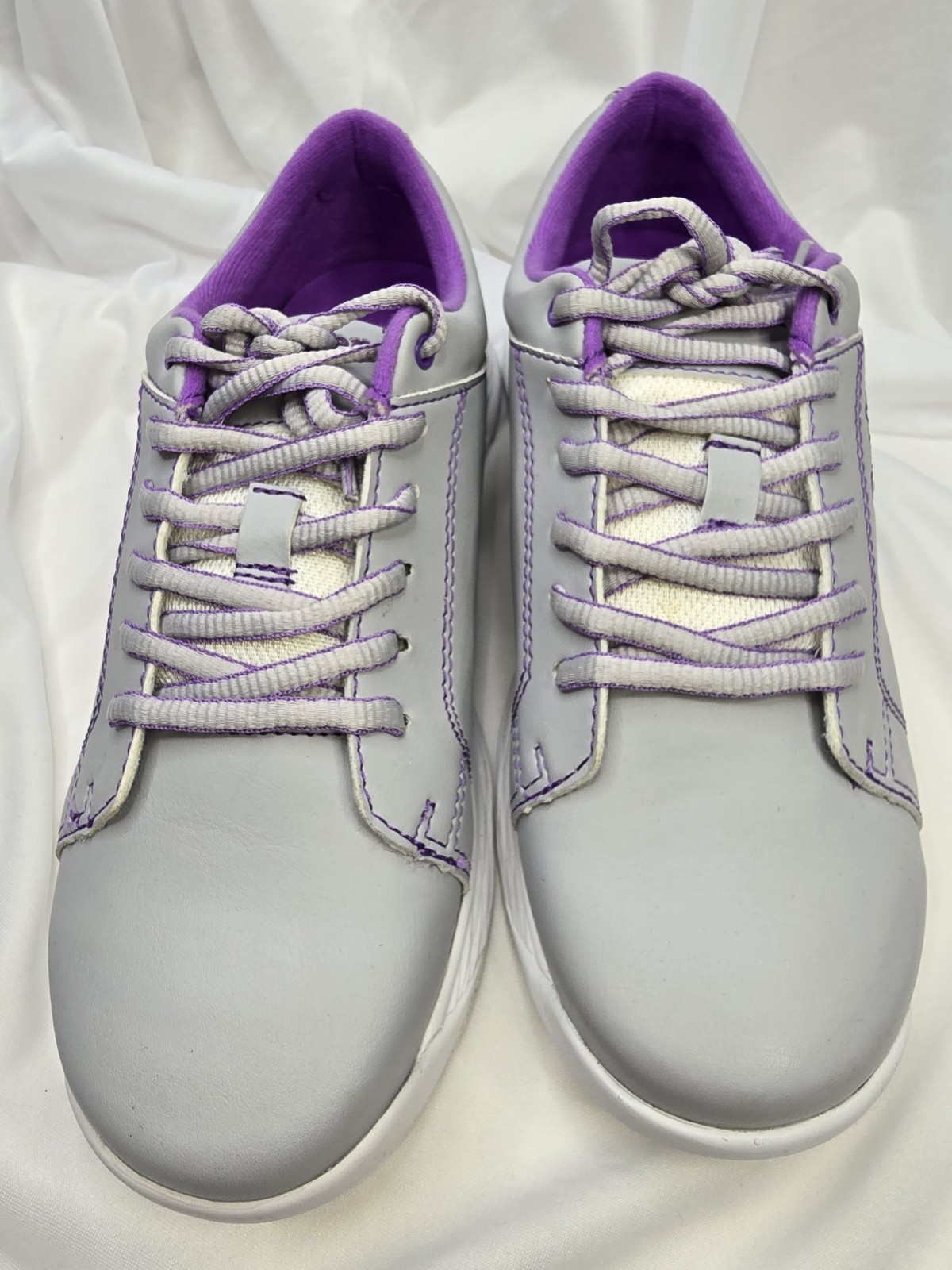 Gray Purple Slide-rite Performance Bowling Footwear