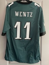 Nike Philadelphia Eagles Carson Wentz #11 NFL Jersey Green Size M