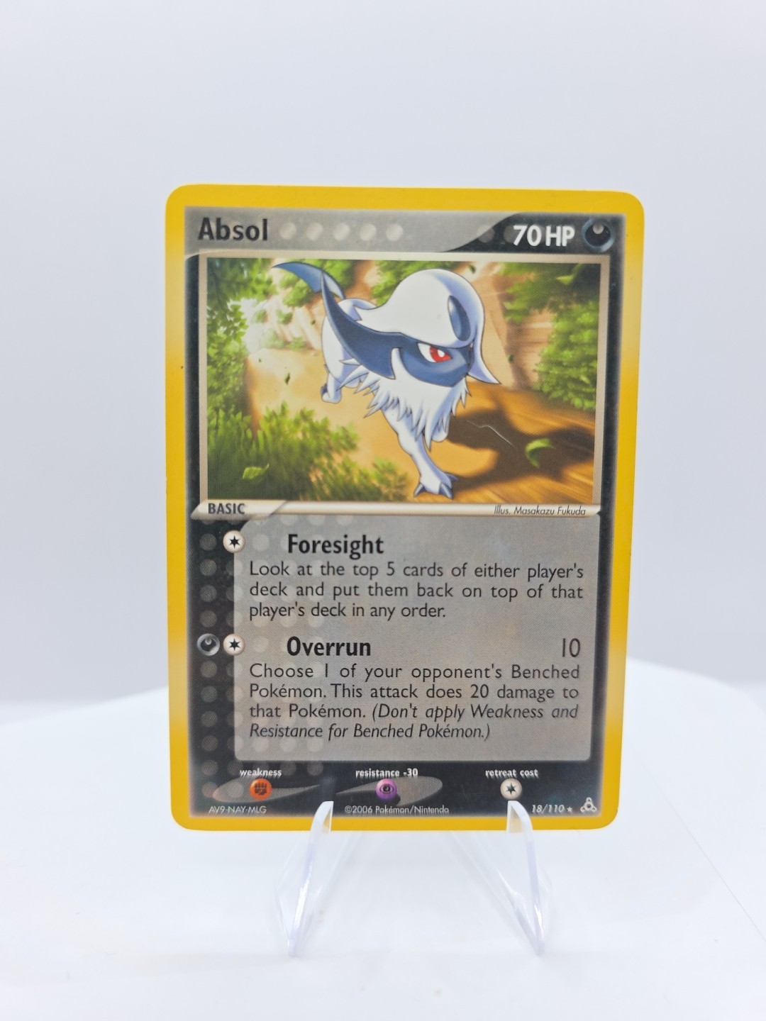 Pokemon Absol 18/110 Card Holon Phantoms  Rare