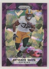 2017 Panini Prizm Rookies Purple Crystals Prizm 63/75 Devante Mays #270 tj0