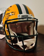 Green Bay Packers Full‑Size Helmet – Signed by LeRoy Butler Authentic, Not a rep