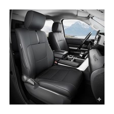 for Toyota Tundra Seat Covers 2022-2025 2026, Full Covered Black Seat Protect...