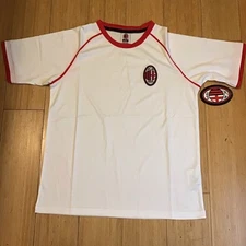 Officially Licensed A C Milan Youth Jersey: Size Large, By Rhinos Inc.New W/ Tag