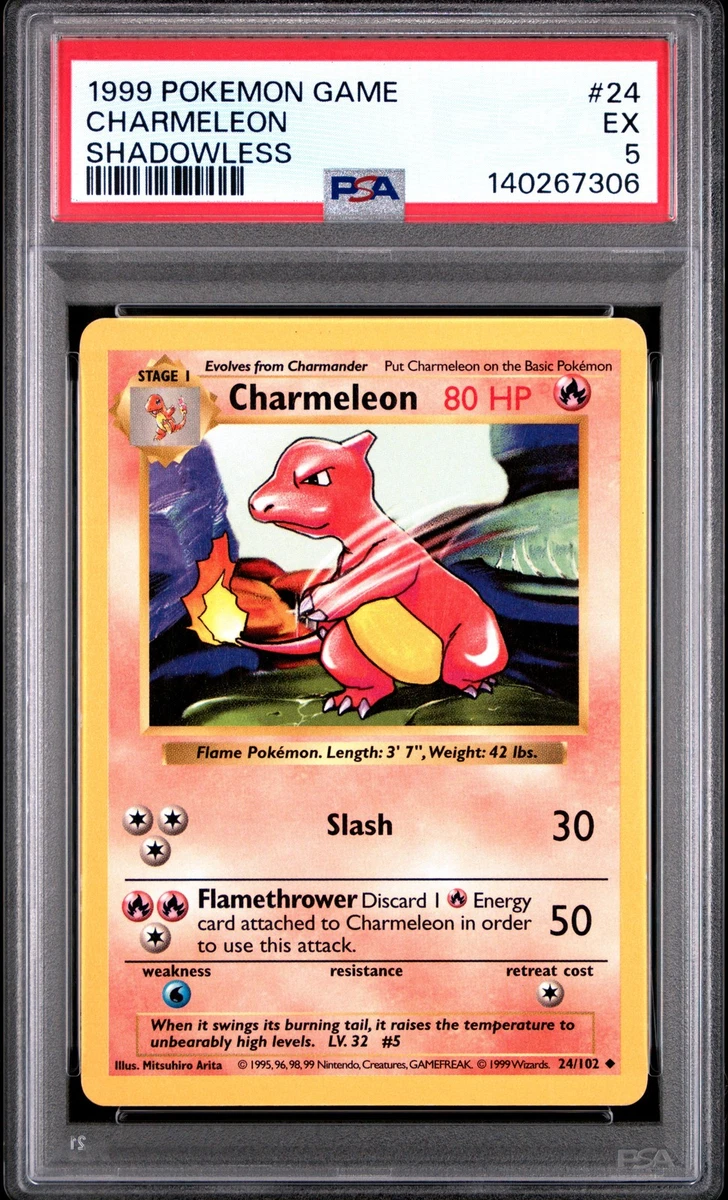 Charmeleon Pokémon TCG Professional Sports Authenticator (PSA
