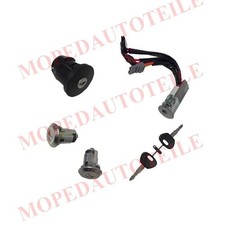 Set serrature Aixam(400/500/721/Scouty) Ligier/IXO/JS50/XTOO, DUE, Chatenet