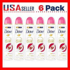 Dove Spray Pomegranate  Lemon Go Fresh Verbena Deodorant Spray 150ml x 6 Pack