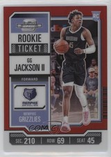 2023-24 Panini Contenders Optic Rookies Red Prizm GG Jackson II #6 s3g