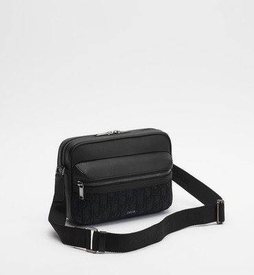 Dior メッセンジャーバッグ $2,600 DIOR Rider 2.0 Zipped Messenger Bag | Black Dior Oblique