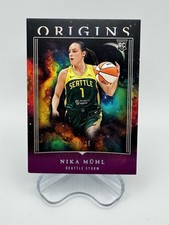 2024 Panini Origins WNBA Nika Muhl ROOKIE Purple 09/25 Seattle Storm RC