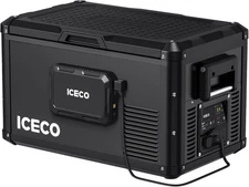 ICECO VL35 ProS 12V Refrigerator with PB250 Portable Freezer 0℉-50℉ for Camping