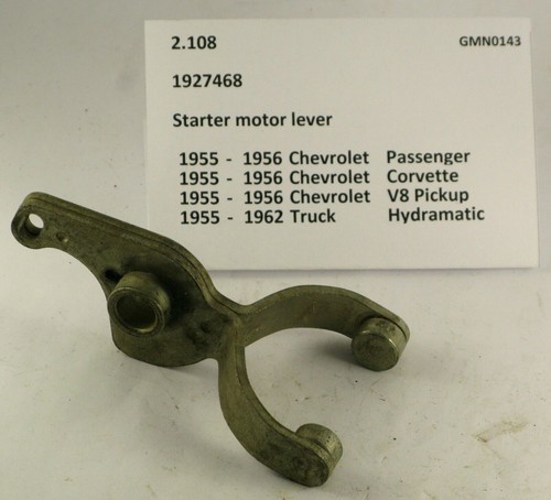 1955-1962 Chevrolet 150 210 BelAir Pickup NOS starter motor lever 1927468 - Picture 2 of 3
