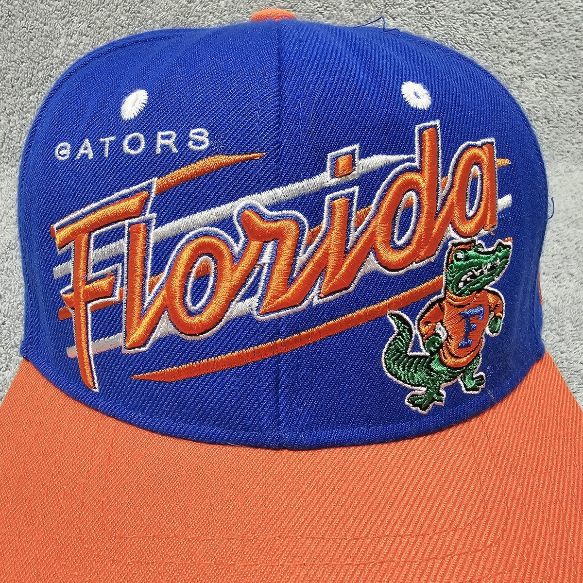 Florida Gators Hat Zephyr The Z Hat Cap Snapback Baseball Orange